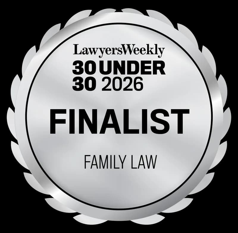 Lawyers Weekly 30 Under 30 Awards 2026, Family Law Finalist